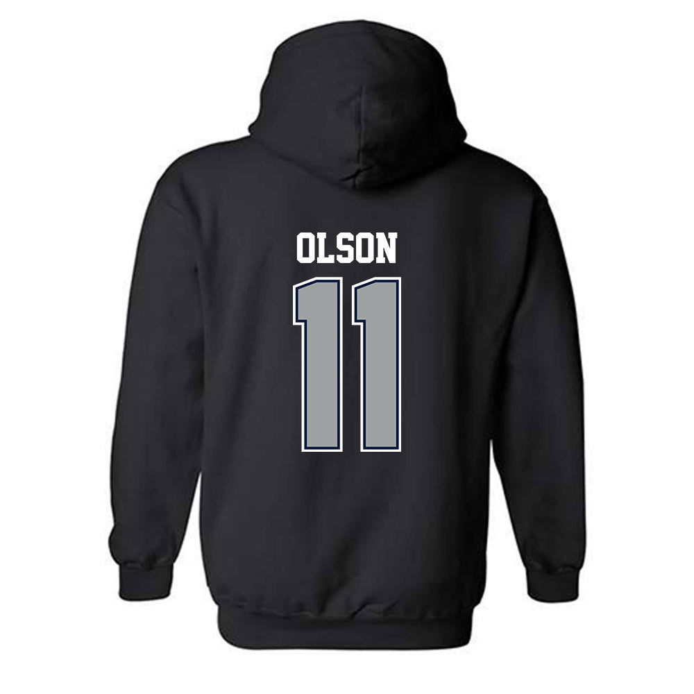 Longwood - NCAA Women's Soccer : Sarah Olson - Classic Shersey Hooded Sweatshirt-1