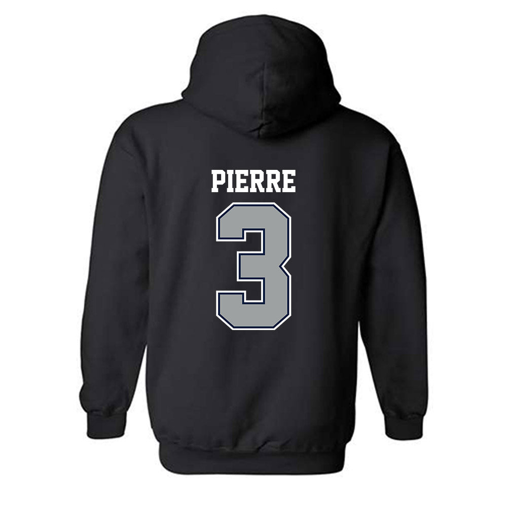 Longwood - NCAA Men's Soccer : Ron-Elijah Pierre - Classic Shersey Hooded Sweatshirt-1