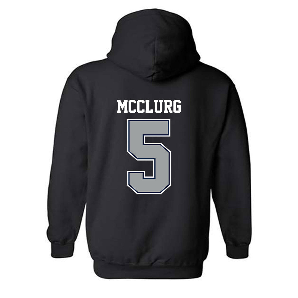 Longwood - NCAA Men's Basketball : Kadin McClurg - Classic Shersey Hooded Sweatshirt-1