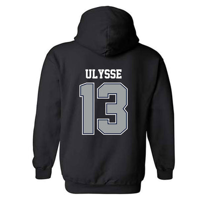 Longwood - NCAA Women's Basketball : Frances Ulysse - Classic Shersey Hooded Sweatshirt-1