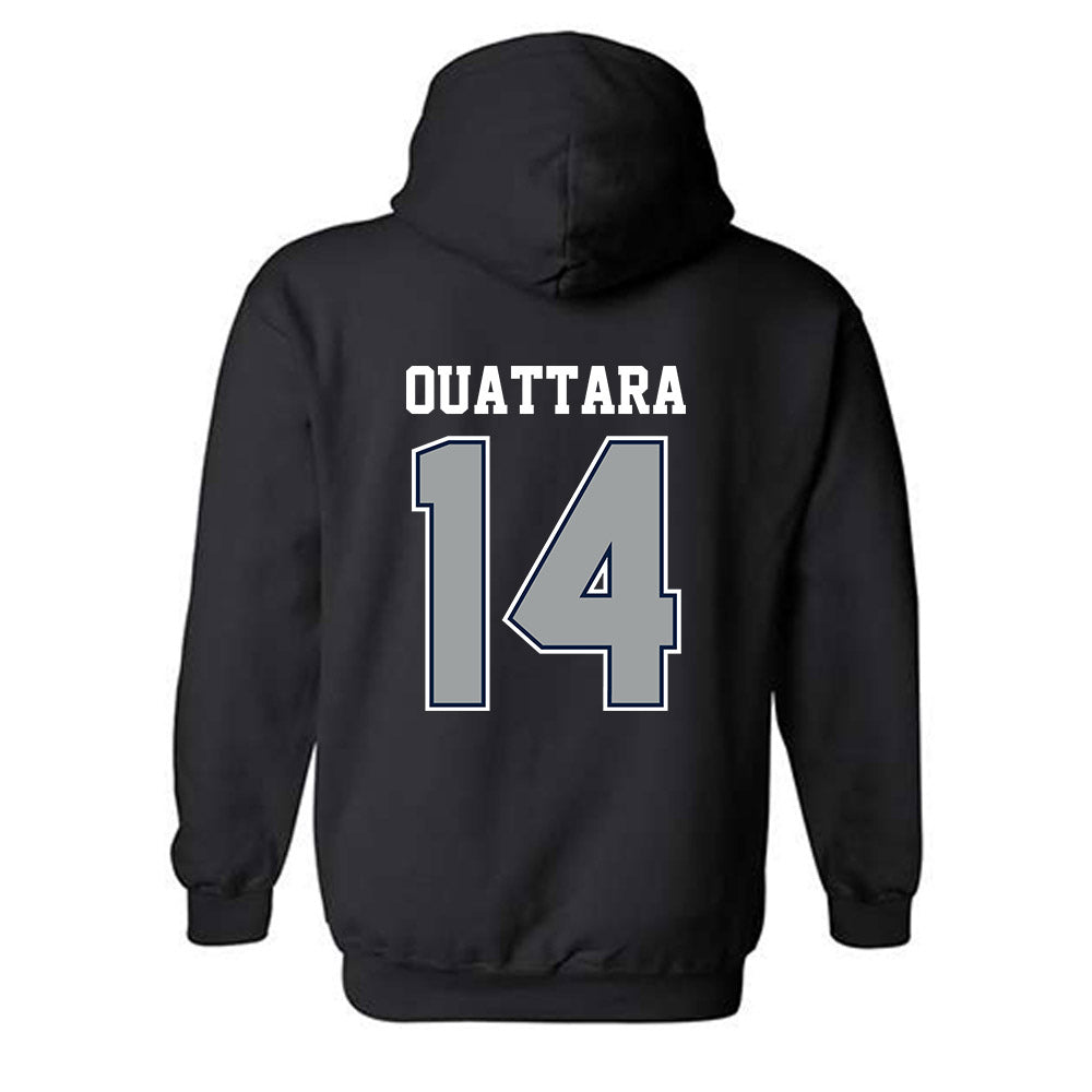 Longwood - NCAA Men's Soccer : Kunandy Ouattara - Classic Shersey Hooded Sweatshirt-1