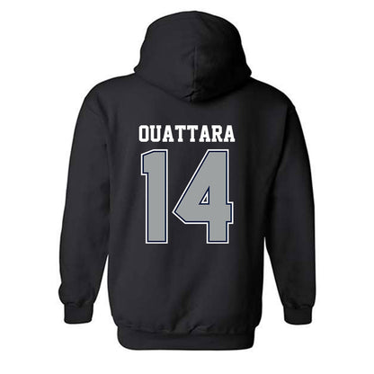Longwood - NCAA Men's Soccer : Kunandy Ouattara - Classic Shersey Hooded Sweatshirt-1