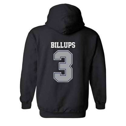 Longwood - NCAA Men's Basketball : Alphonzo Billups - Classic Shersey Hooded Sweatshirt-1