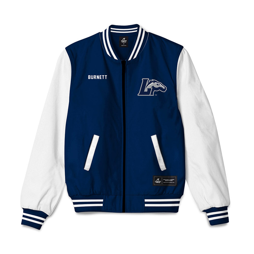 Longwood - NCAA Women's Track & Field : Rachel Burnett - Bomber Jacket-0