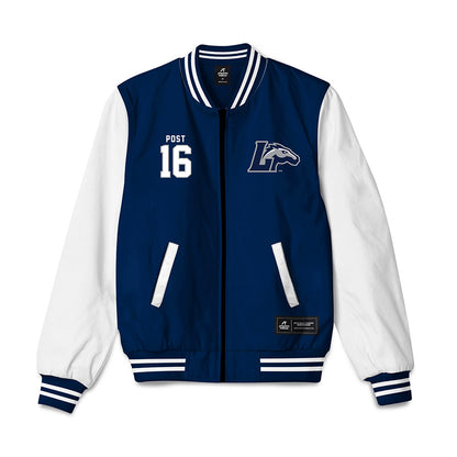 Longwood - NCAA Women's Lacrosse : Ella Post - Bomber Jacket-0