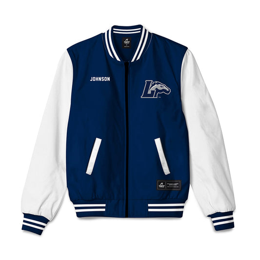 Longwood - NCAA Men's Track & Field : Ethan Johnson - Bomber Jacket-0