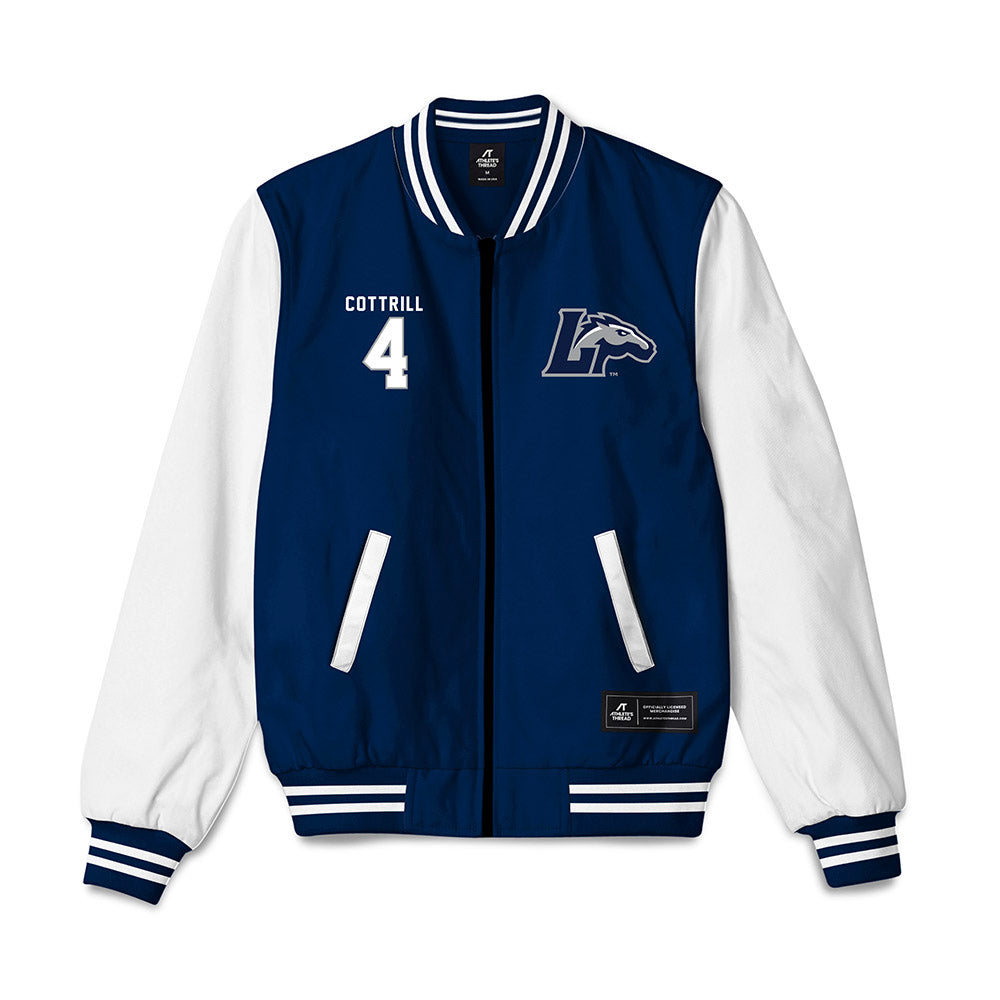 Longwood - NCAA Baseball : Josh Cottrill - Bomber Jacket-0