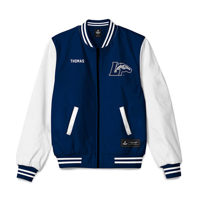 Longwood - NCAA Men's Track & Field : Malachi Thomas - Bomber Jacket-0