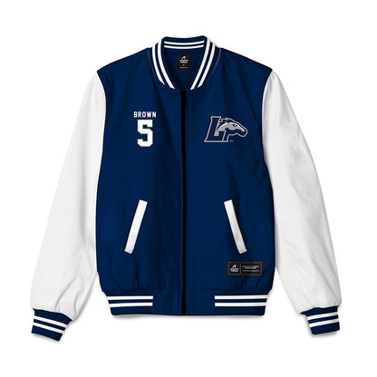 Longwood - NCAA Women's Basketball : Jaelyn Brown - Bomber Jacket-0