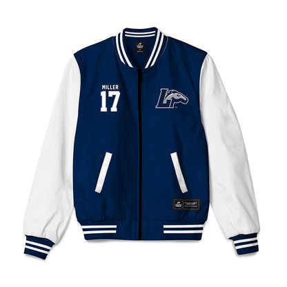 Longwood - NCAA Baseball : Kyle Miller - Bomber Jacket-0