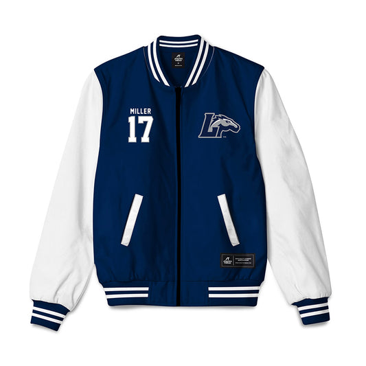 Longwood - NCAA Baseball : Kyle Miller - Bomber Jacket-0