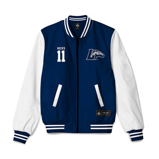 Longwood - NCAA Men's Basketball : Trey Hicks - Bomber Jacket-0
