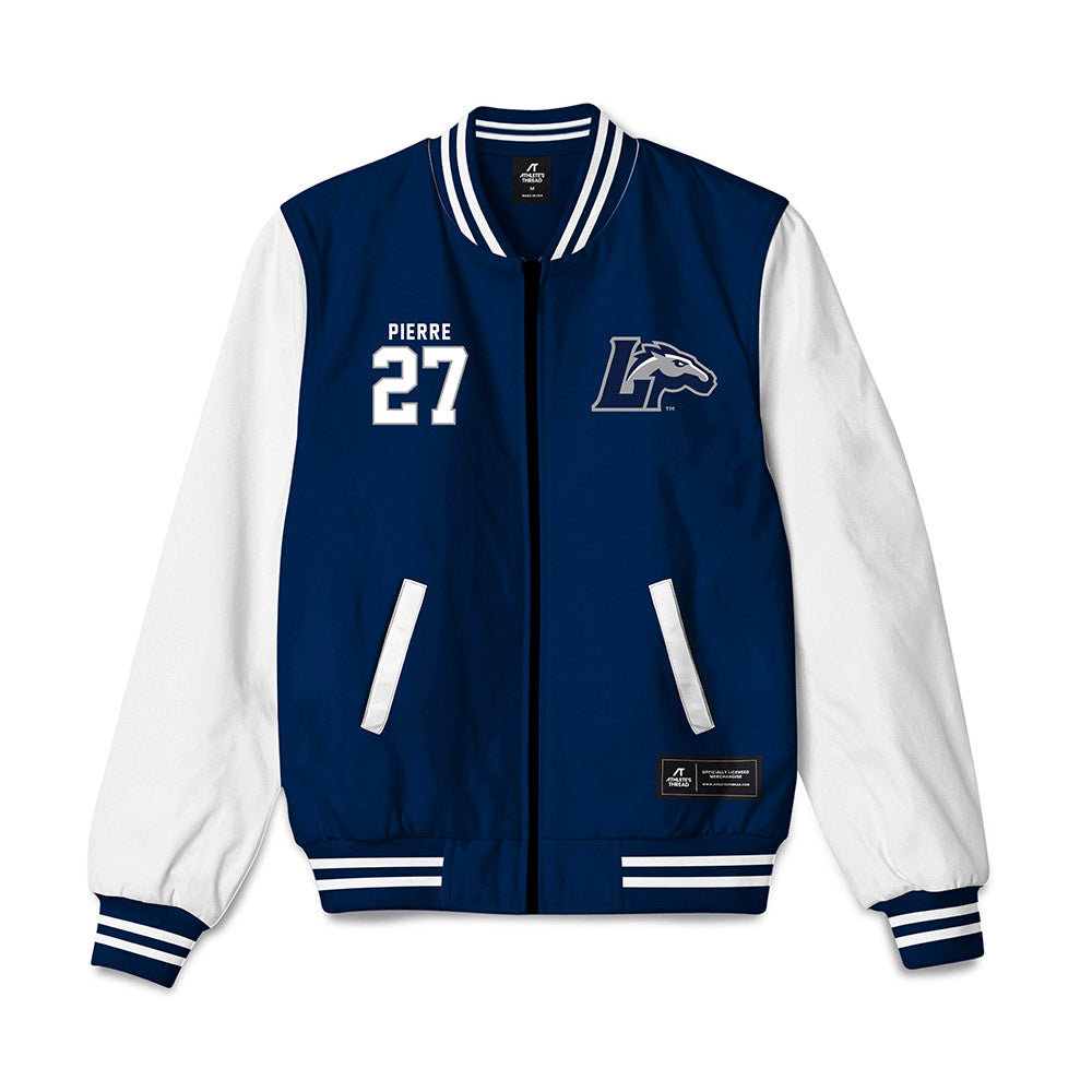 Longwood - NCAA Men's Soccer : Ron-Elijah Pierre - Bomber Jacket-0