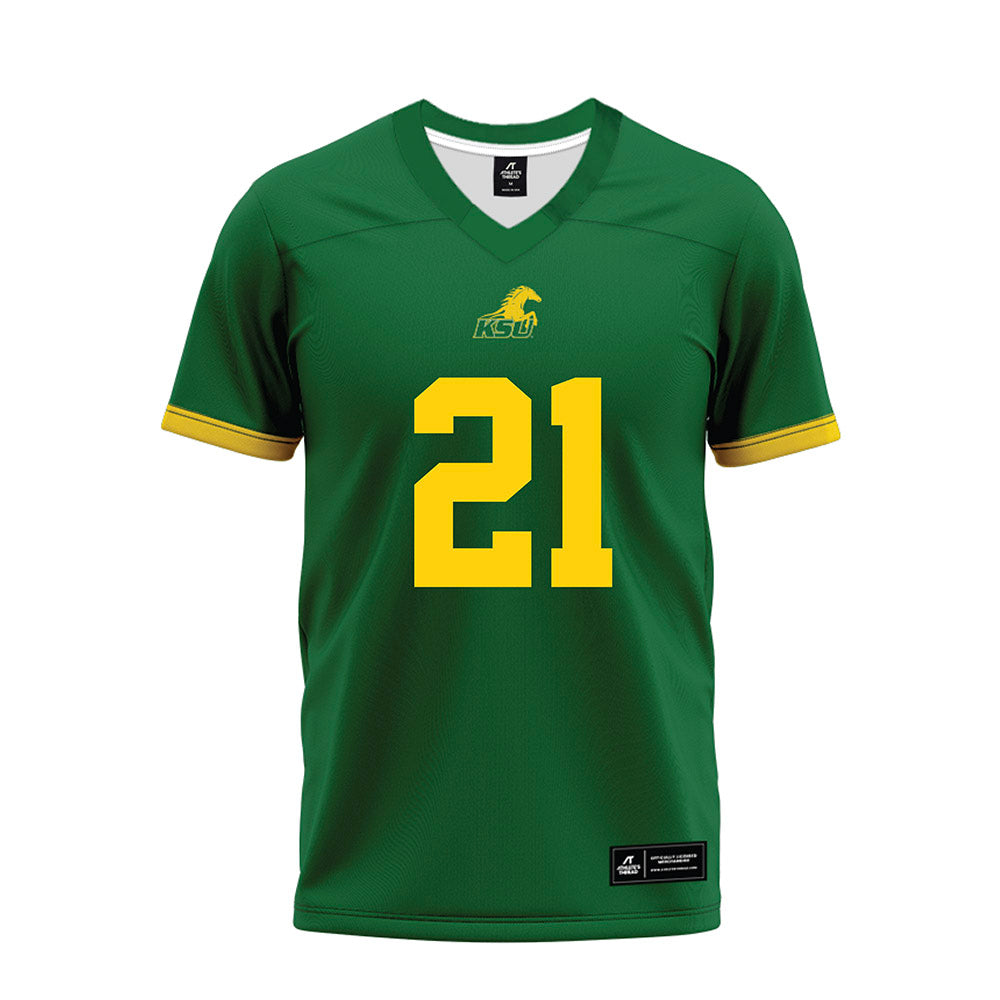 KYSU - NCAA Football : Isaiah Clay - Premium Football Jersey-0