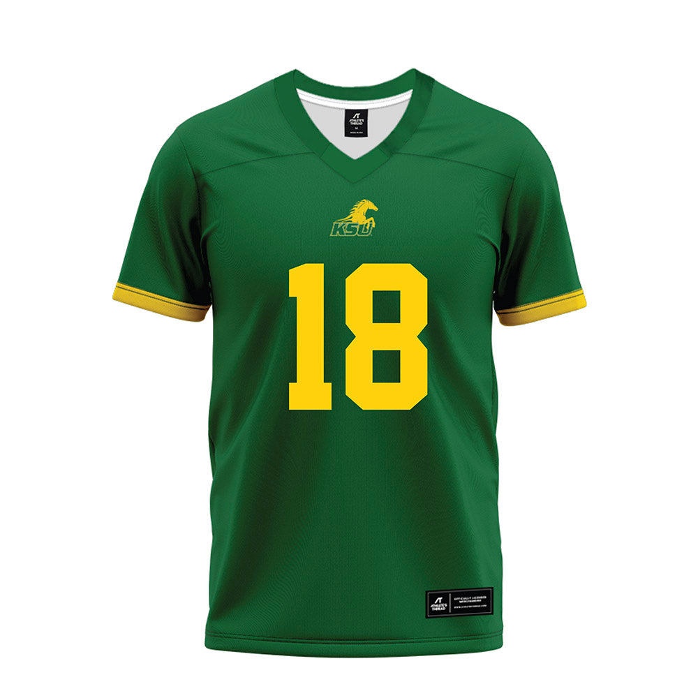 KYSU - NCAA Football : Trey Spann - Premium Football Jersey-0