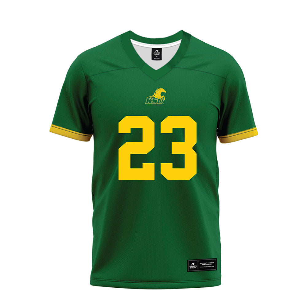 KYSU - NCAA Football : Malikh Riggins - Premium Football Jersey-0