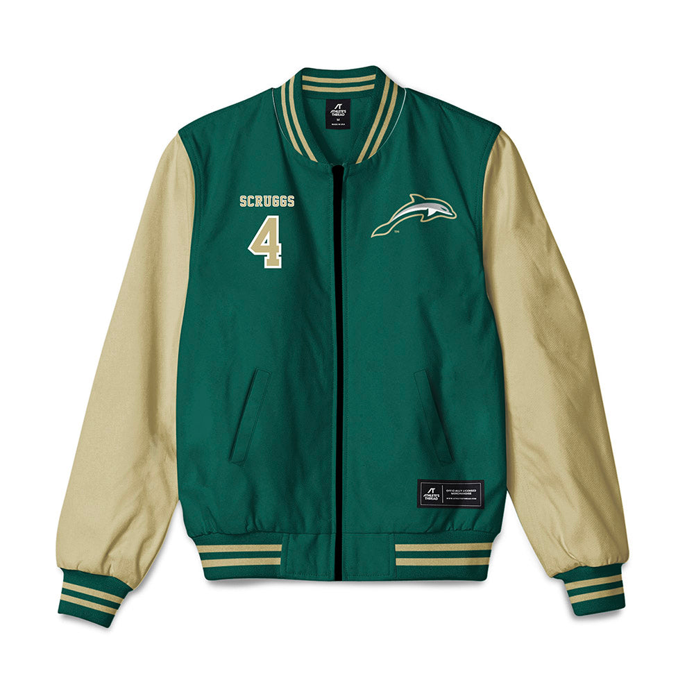 Jacksonville - NCAA Women's Lacrosse : Ainsley Scruggs - Bomber Jacket-0