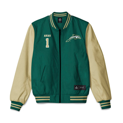 Jacksonville - NCAA Men's Basketball : Chris Arias - Bomber Jacket-0
