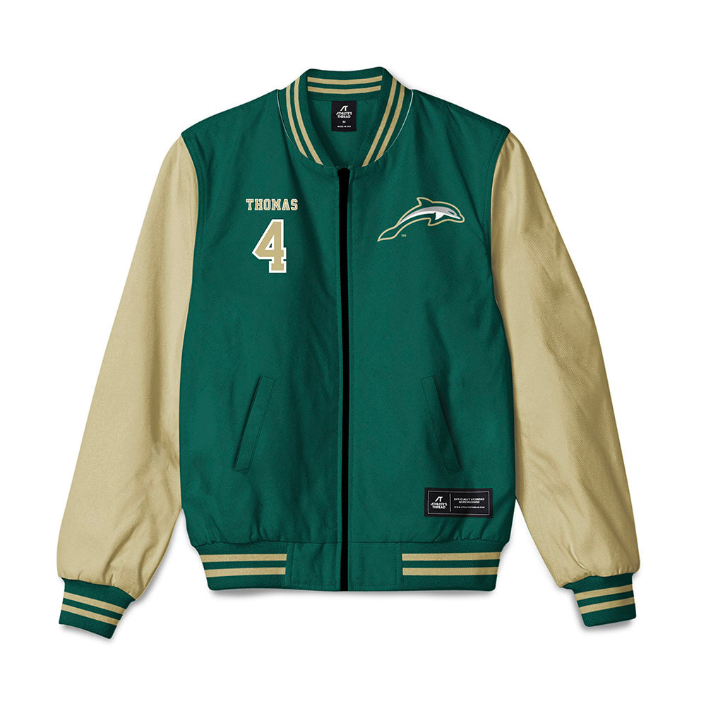 Jacksonville - NCAA Softball : Jaida Thomas - Bomber Jacket-0