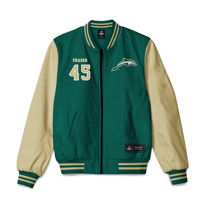 Jacksonville - NCAA Men's Lacrosse : Lucas Fraser - Bomber Jacket