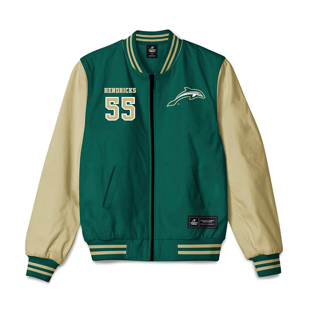 Jacksonville - NCAA Women's Lacrosse : Gabby Hendricks - Bomber Jacket-0