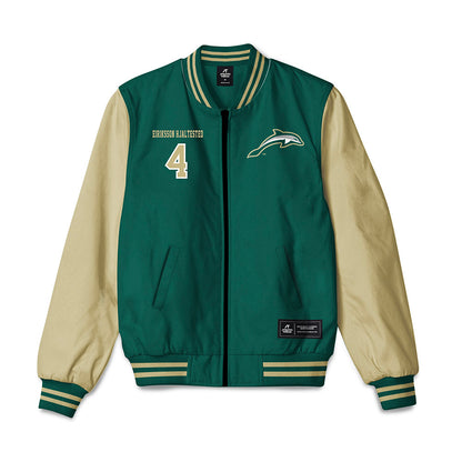 Jacksonville - NCAA Men's Golf : Tomas Eiriksson Hjaltested - Bomber Jacket-0