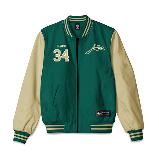 Jacksonville - NCAA Women's Soccer : Anaya Black - Bomber Jacket-0