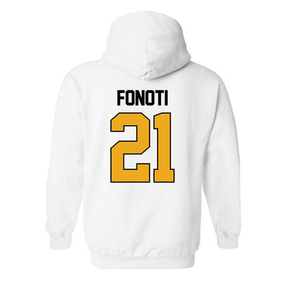 Missouri - NCAA Football : Malae Fonoti - Classic Shersey Hooded Sweatshirt-1