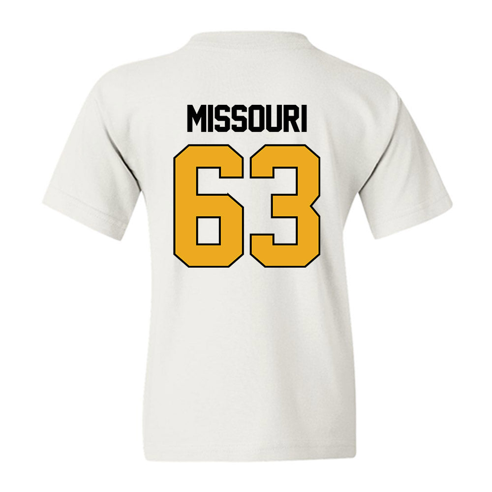 Missouri - NCAA Football : Chace Missouri - Classic Shersey Youth T-Shirt-1
