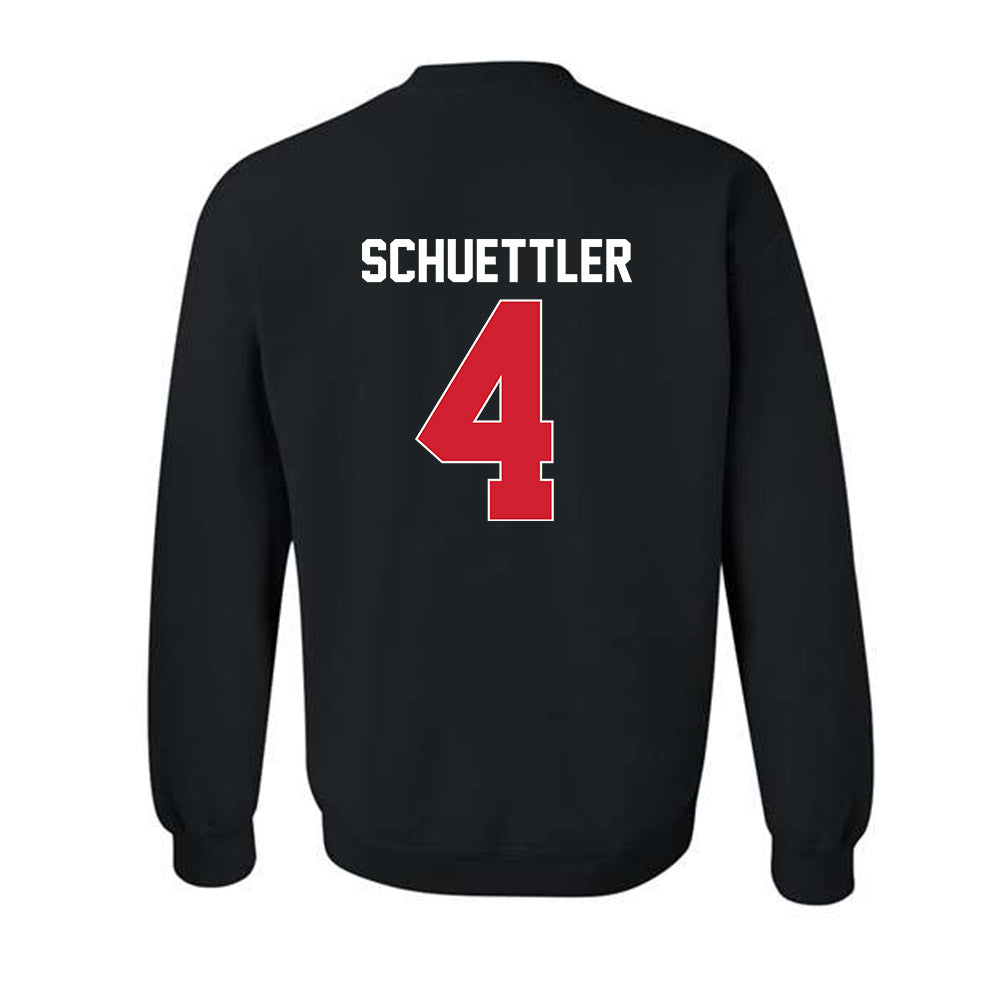 Rutgers - NCAA Softball : Charleigh Schuettler - Phase 1 Shersey Crewneck Sweatshirt-1