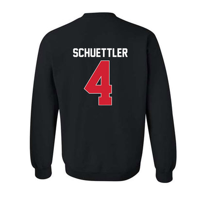 Rutgers - NCAA Softball : Charleigh Schuettler - Phase 1 Shersey Crewneck Sweatshirt-1
