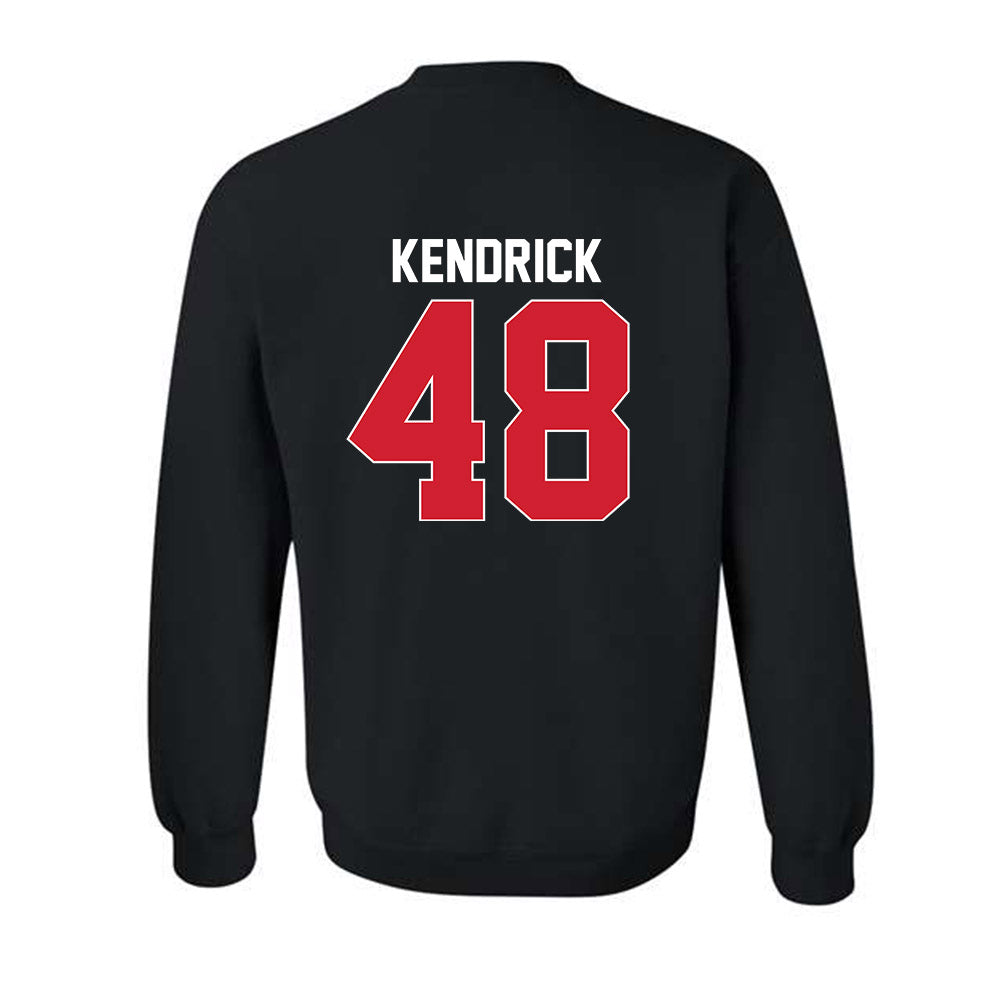 Rutgers - NCAA Baseball : Thomas Kendrick - Phase 1 Shersey Crewneck Sweatshirt-1