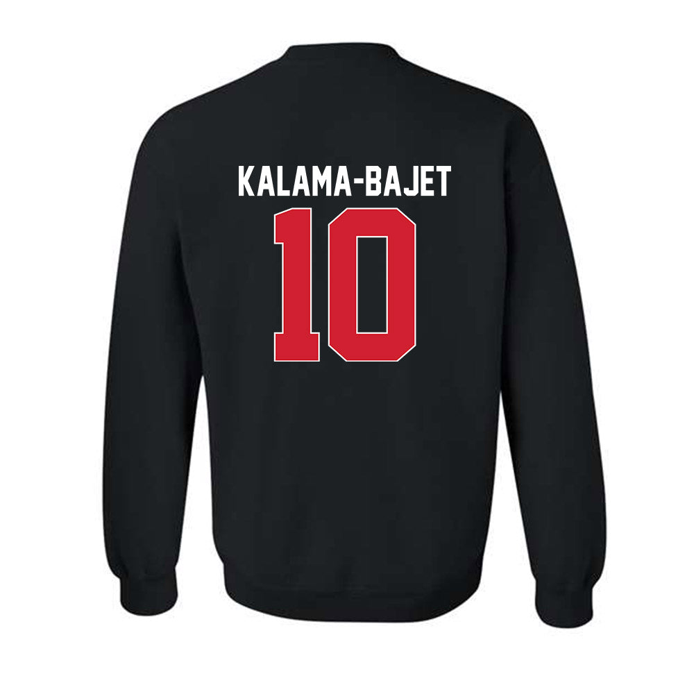 Rutgers - NCAA Women's Volleyball : Kaila Kalama-Bajet - Phase 1 Shersey Crewneck Sweatshirt-1