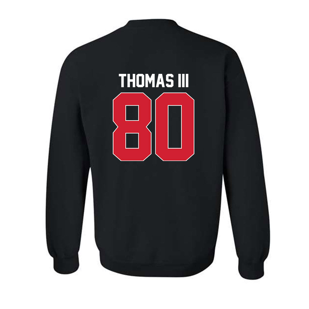 Rutgers - NCAA Football : Michael Thomas III - Phase 1 Shersey Crewneck Sweatshirt-1