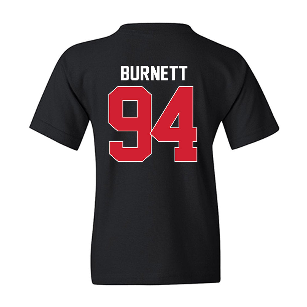 Rutgers - NCAA Football : Jdan Burnett - Phase 1 Shersey Youth T-Shirt-1