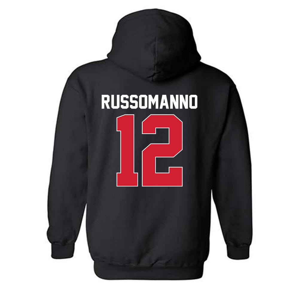 Rutgers - NCAA Women's Soccer : Olivia Russomanno - Phase 1 Shersey Hooded Sweatshirt-1