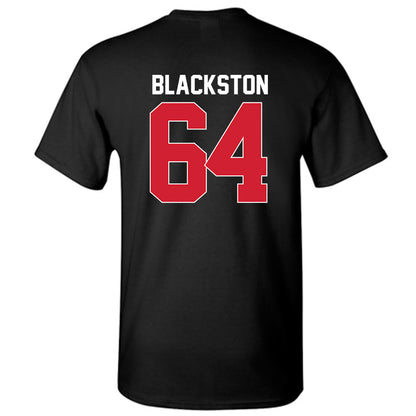 Rutgers - NCAA Football : Joshua Blackston - Phase 1 Shersey T-Shirt-1