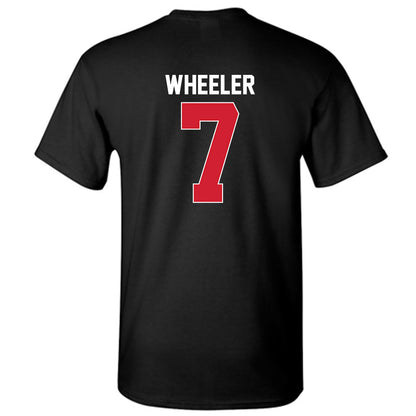 Rutgers - NCAA Women's Basketball : Precious Gem Wheeler - Phase 1 Shersey T-Shirt-1