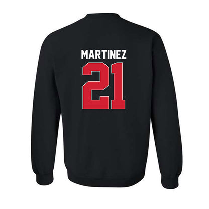 Rutgers - NCAA Women's Soccer : Sarah Martinez - Phase 1 Shersey Crewneck Sweatshirt-1