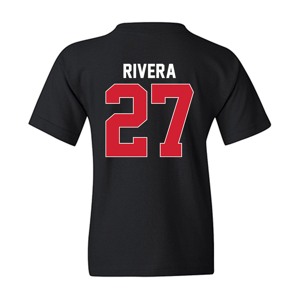 Rutgers - NCAA Baseball : Gabe Rivera - Phase 1 Shersey Youth T-Shirt-1