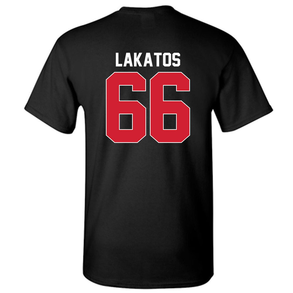 Rutgers - NCAA Football : Joseph Lakatos - Phase 1 Shersey T-Shirt-1