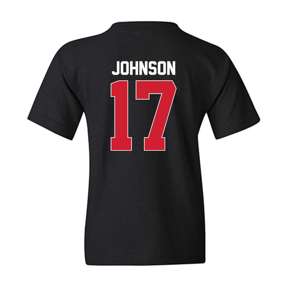 Rutgers - NCAA Football : MJ Johnson - Phase 1 Shersey Youth T-Shirt-1