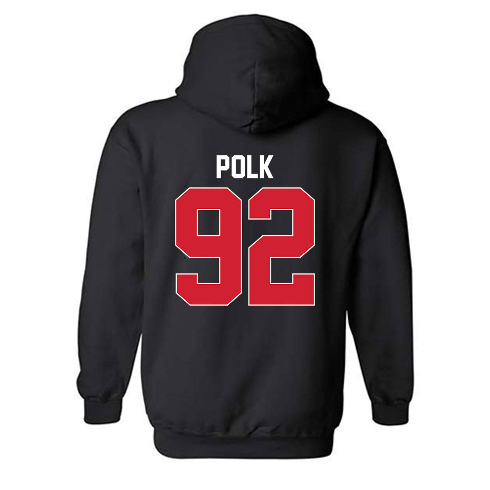 Rutgers - NCAA Football : Jermaine Polk - Phase 1 Shersey Hooded Sweatshirt-1