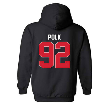 Rutgers - NCAA Football : Jermaine Polk - Phase 1 Shersey Hooded Sweatshirt-1