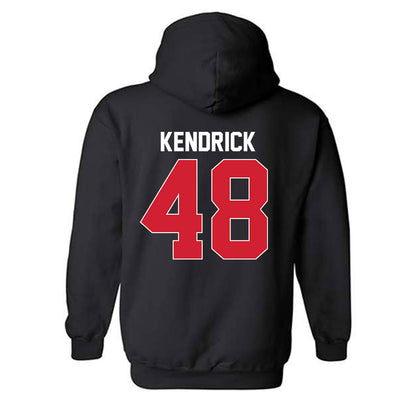 Rutgers - NCAA Baseball : Thomas Kendrick - Phase 1 Shersey Hooded Sweatshirt-1
