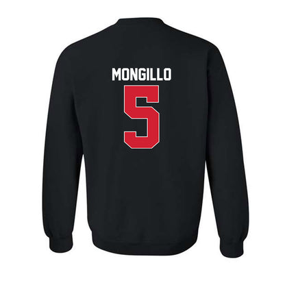 Rutgers - NCAA Men's Lacrosse : Kasey Mongillo - Phase 1 Shersey Crewneck Sweatshirt-1