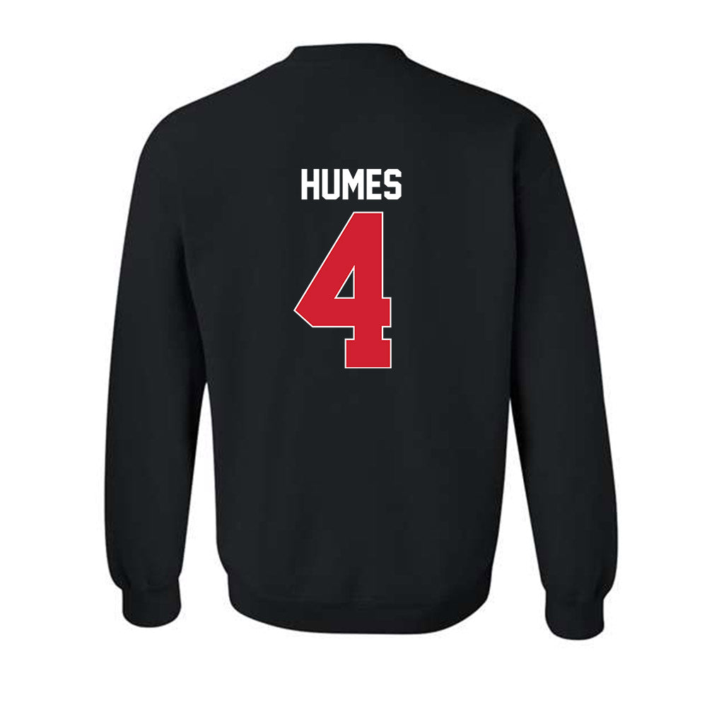 Rutgers - NCAA Football : Kevyn Humes - Phase 1 Shersey Crewneck Sweatshirt-1