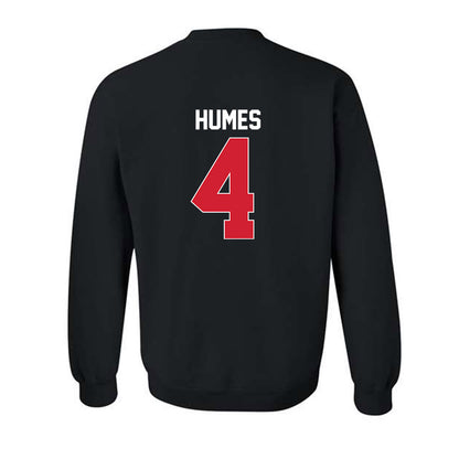 Rutgers - NCAA Football : Kevyn Humes - Phase 1 Shersey Crewneck Sweatshirt-1