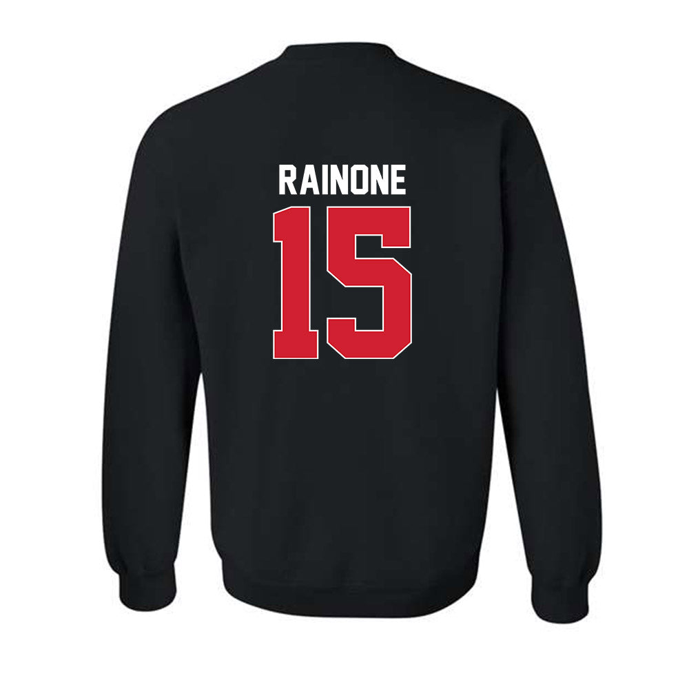 Rutgers - NCAA Football : Rocco Rainone - Phase 1 Shersey Crewneck Sweatshirt-1