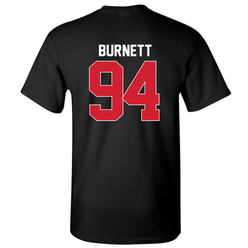 Rutgers - NCAA Football : Jdan Burnett - Phase 1 Shersey T-Shirt-1